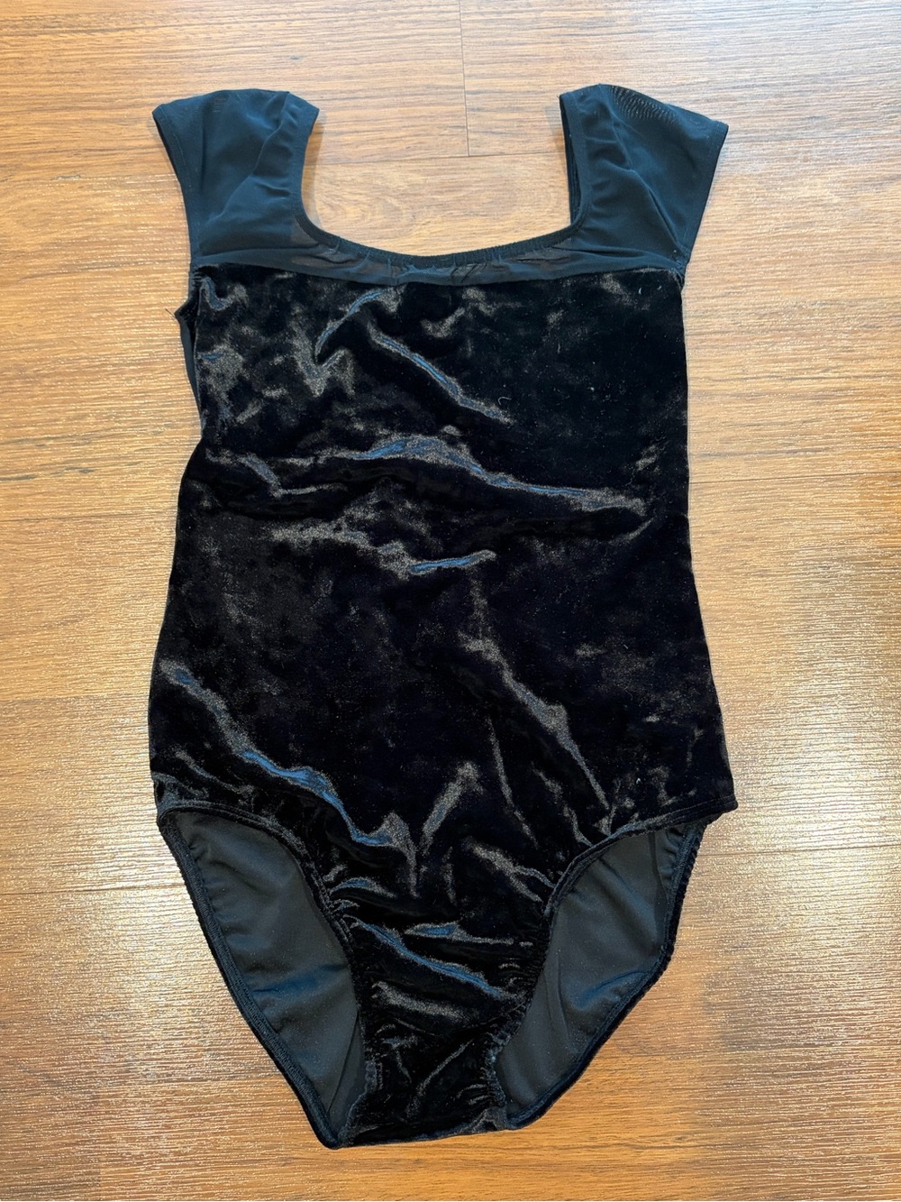 Black Velvet Leotard - Class in S